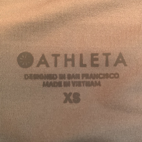 ATHLETA Leggings, Size XS. Color is Light gray, dark gray, and black - Picture 15 of 16